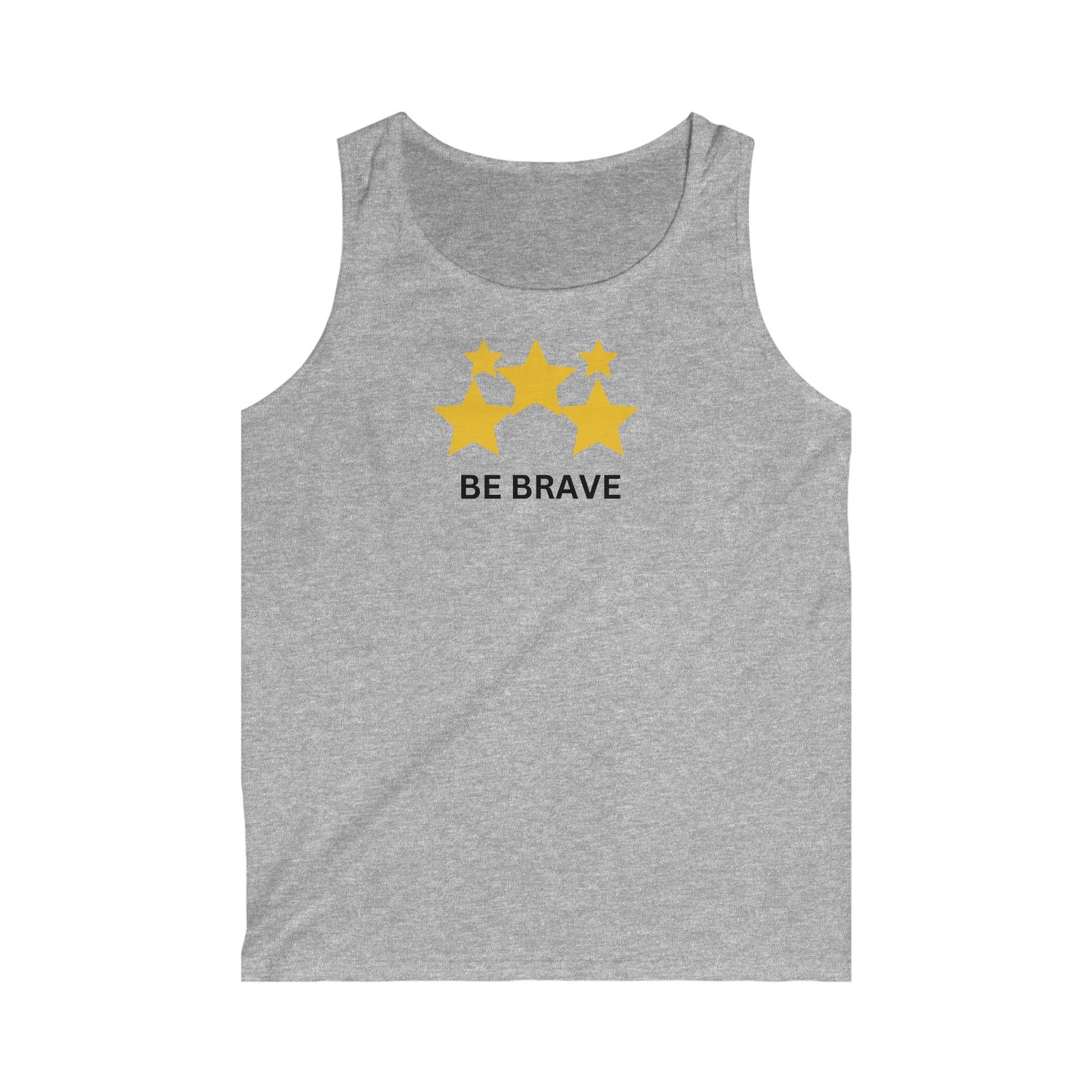 Tank Top - Brave Star Men's Inspirational Fitness Shirt
