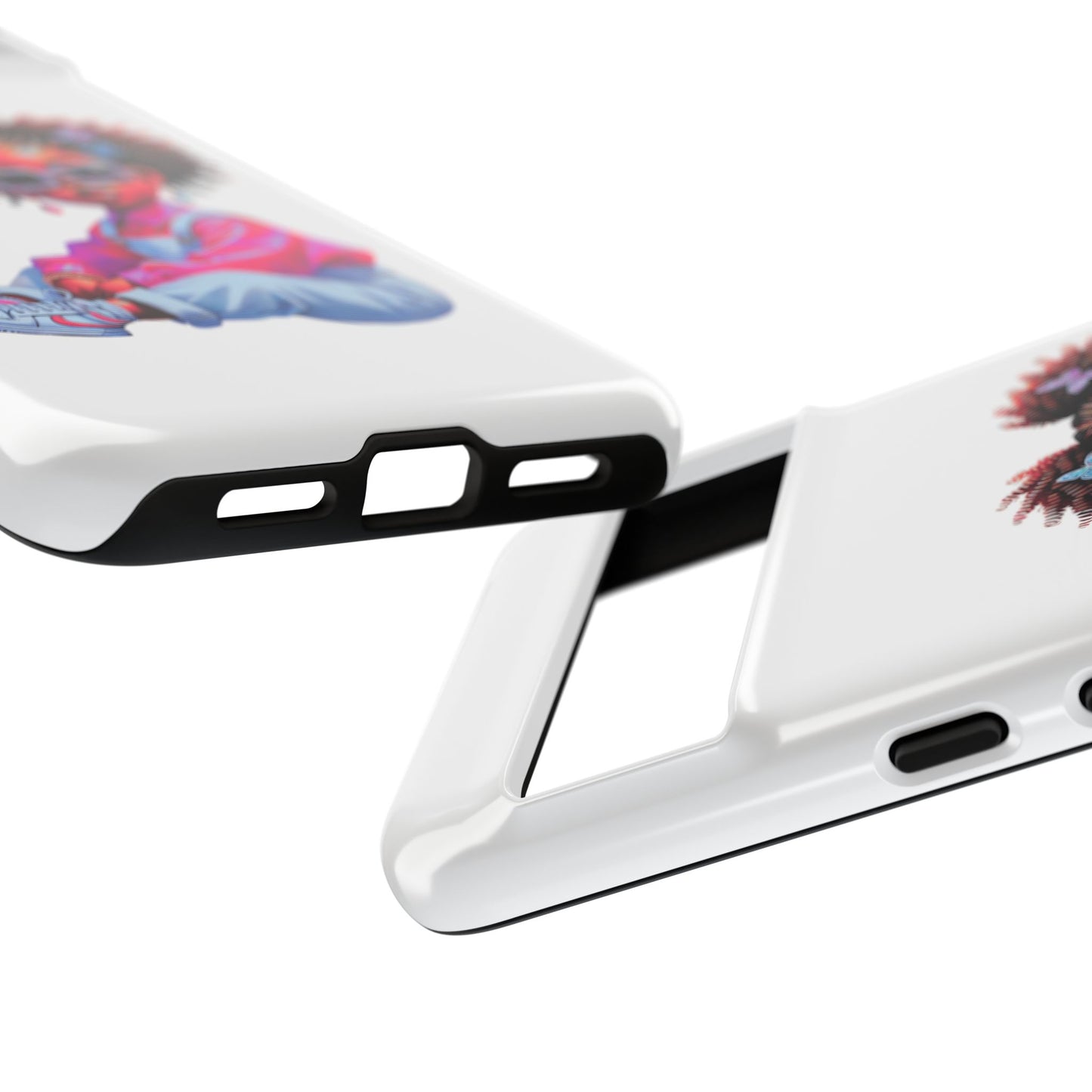 Trendy Phone Case - Sassy Girl Design, Personalized Gift, Durable Protection, Kid's Room Decor, Fun Accessory