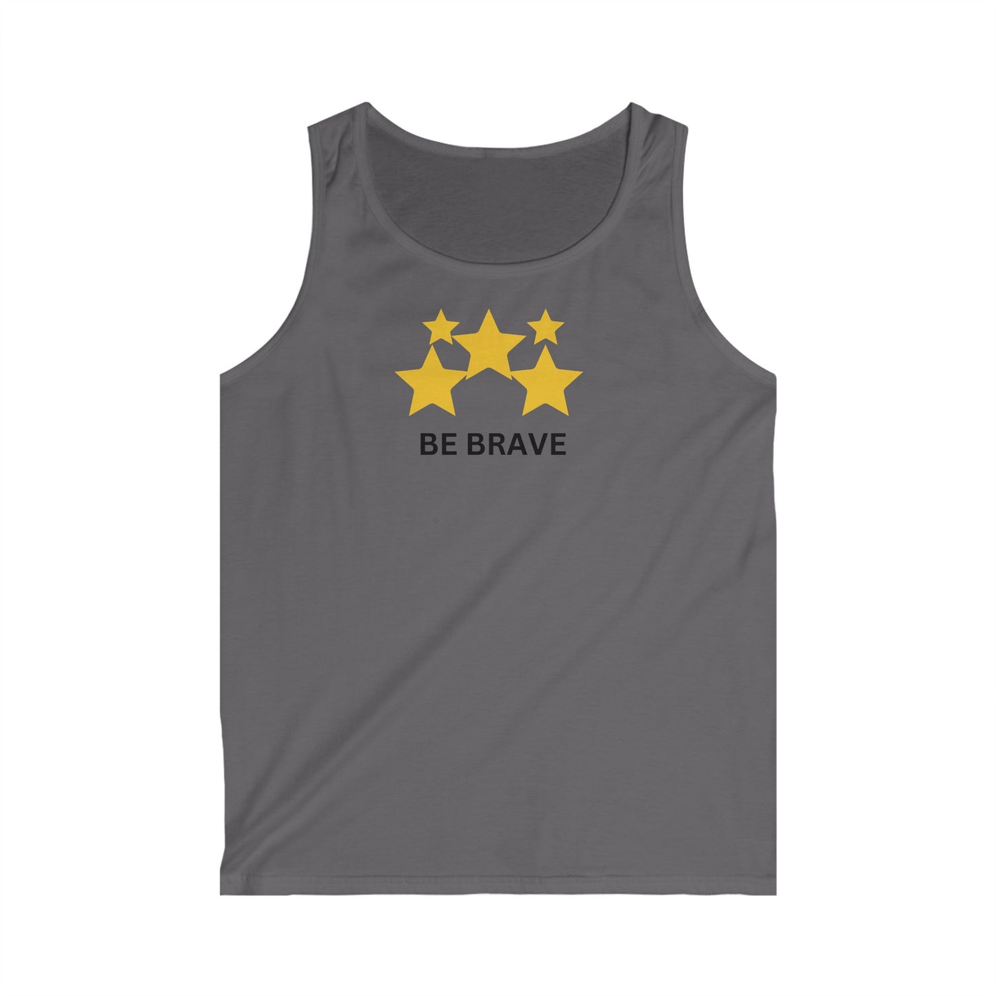 Tank Top - Brave Star Men's Inspirational Fitness Shirt