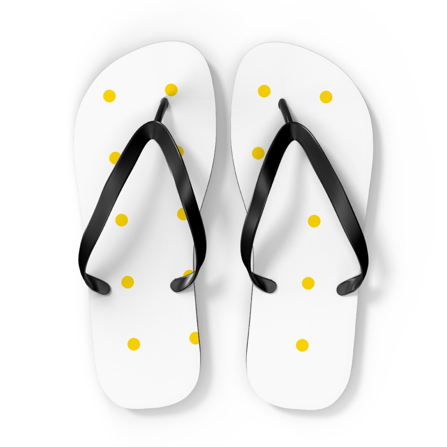 Polka Dot Flip Flops