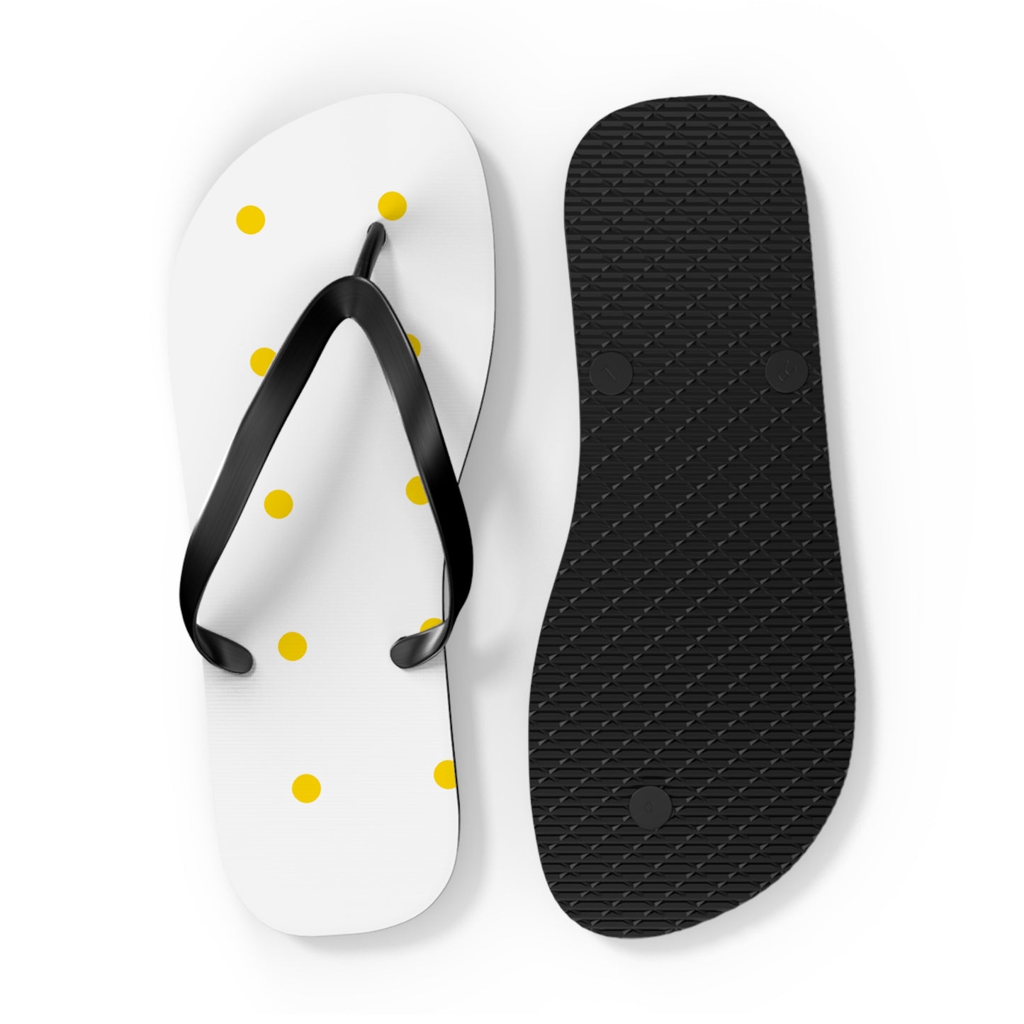 Polka Dot Flip Flops