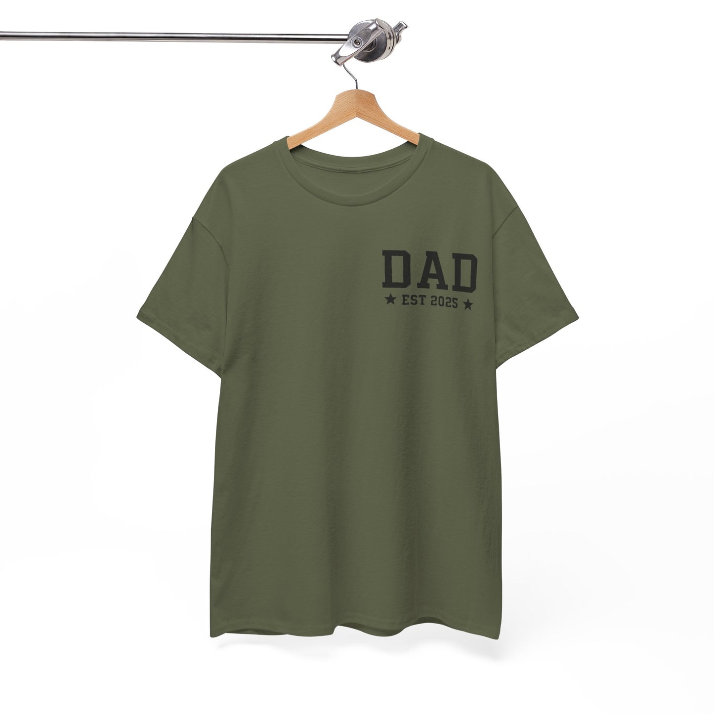 T-Shirt DAD EST 2025 Unisex Heavy Cotton Tee