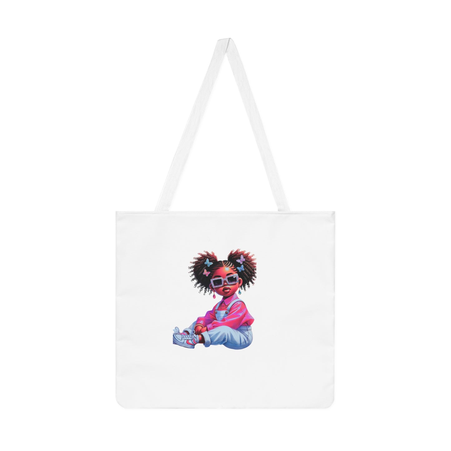 Playful Shoulder Tote Bag | Colorful Character Design Handbag | Eco-Friendly Shopping, Beach Bag, Gift for Kids, Shopping Tote