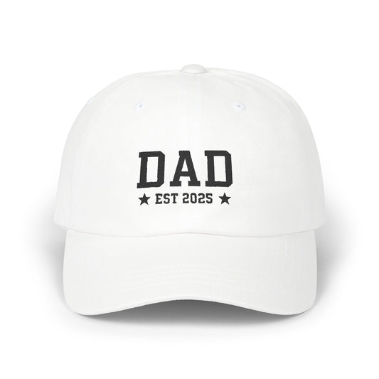 Classic Dad EST 2025 Cap - Essential Gift for Father's Day