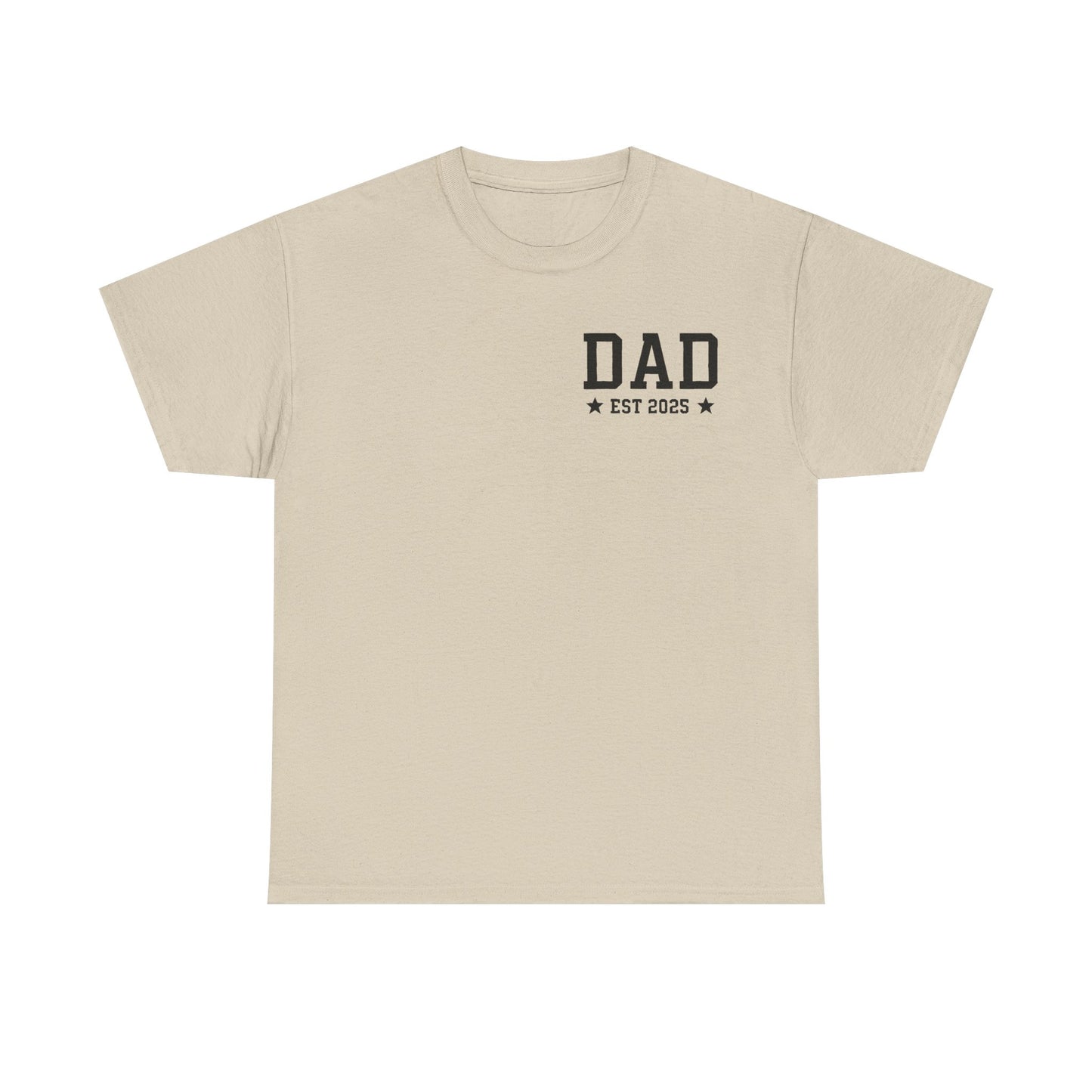 T-Shirt DAD EST 2025 Unisex Heavy Cotton Tee