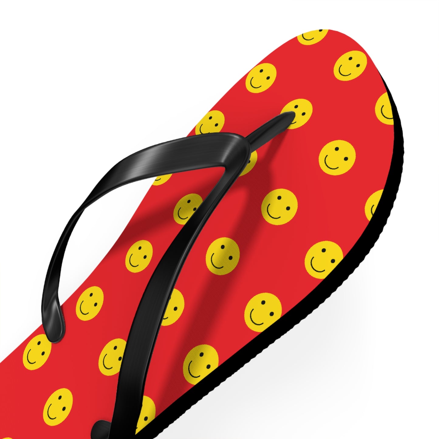 Flip Flops - Bright Smiley Fun Beach Footwear for Summer Vibes