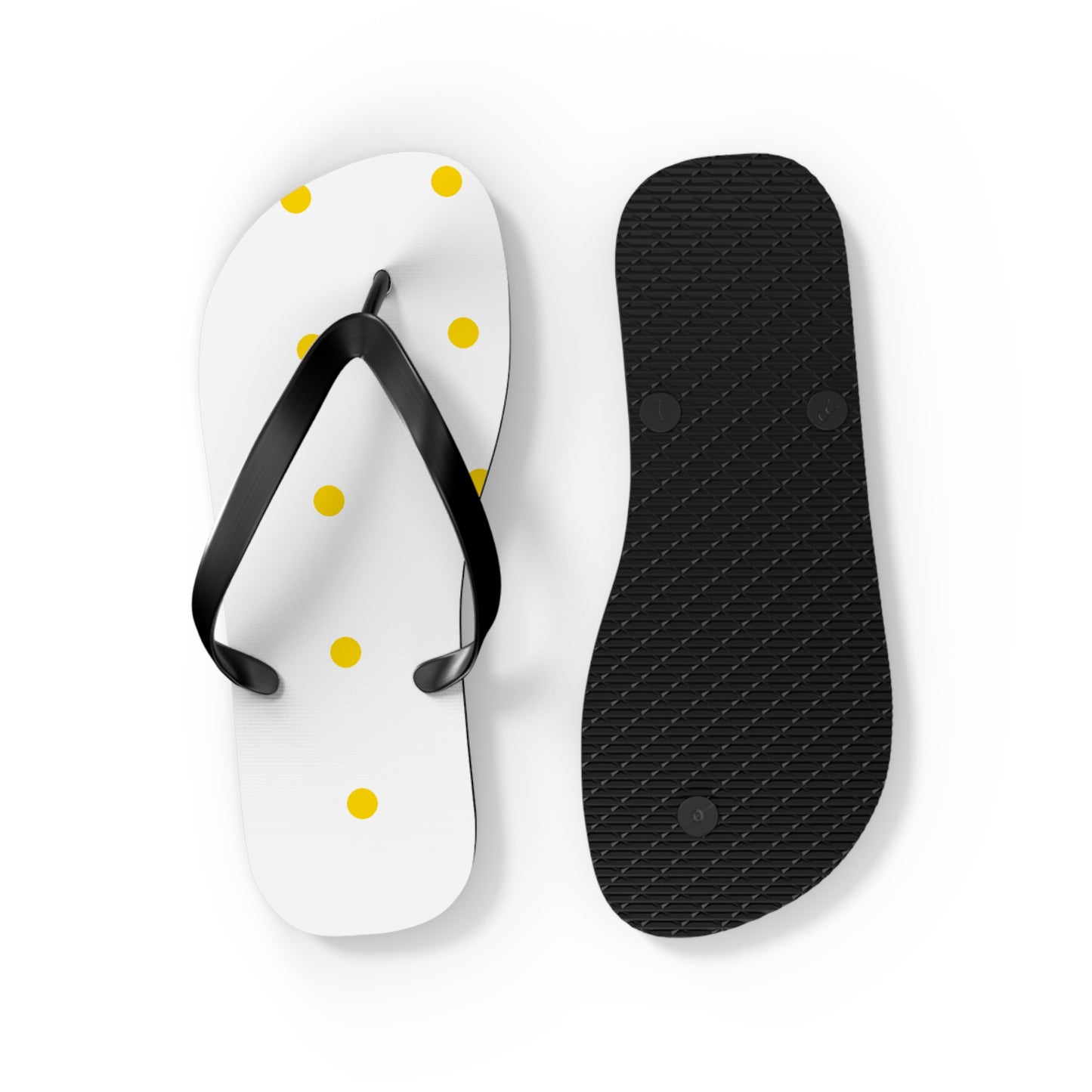 Polka Dot Flip Flops