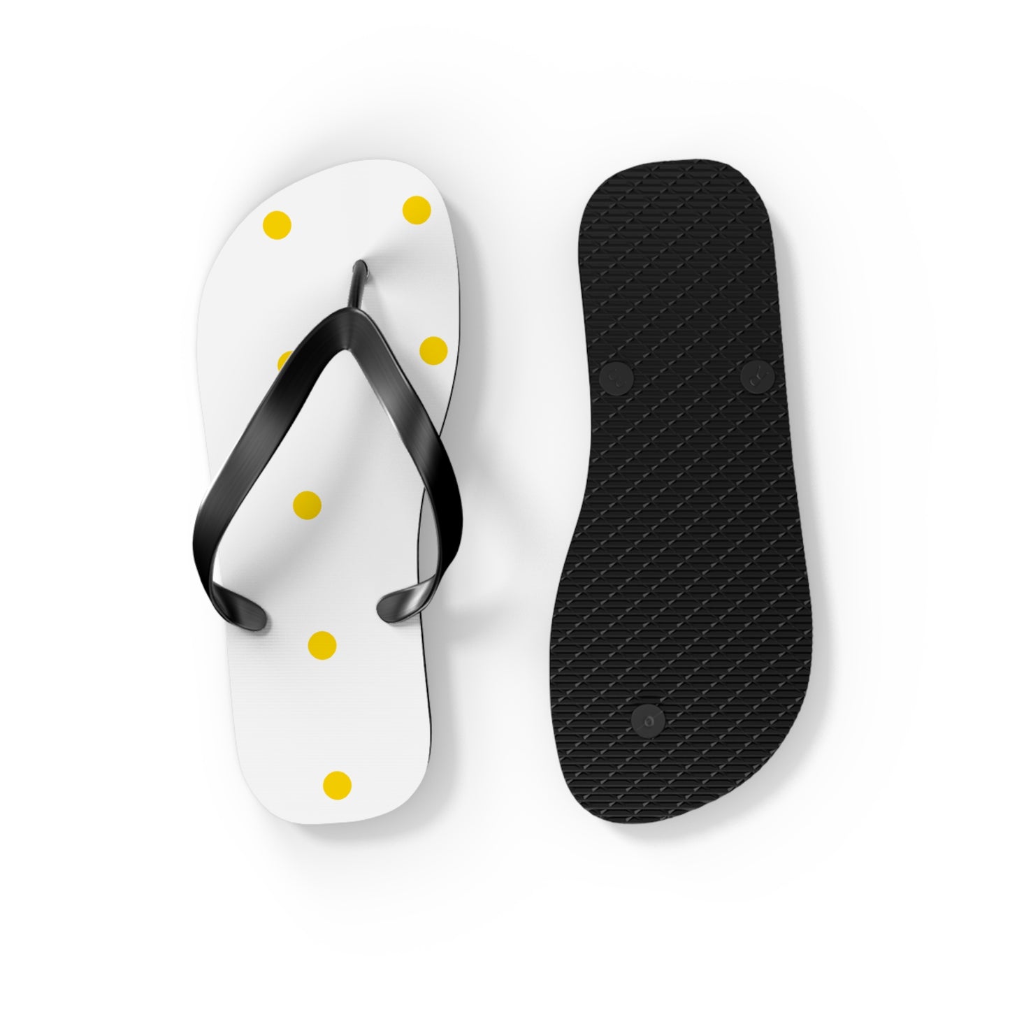 Polka Dot Flip Flops