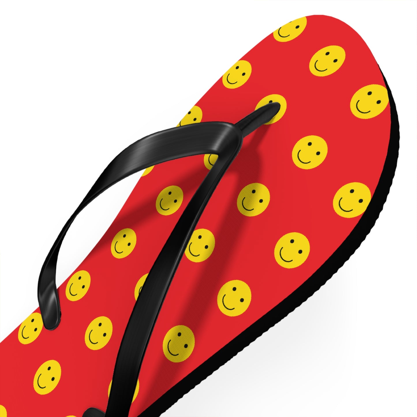 Flip Flops - Bright Smiley Fun Beach Footwear for Summer Vibes