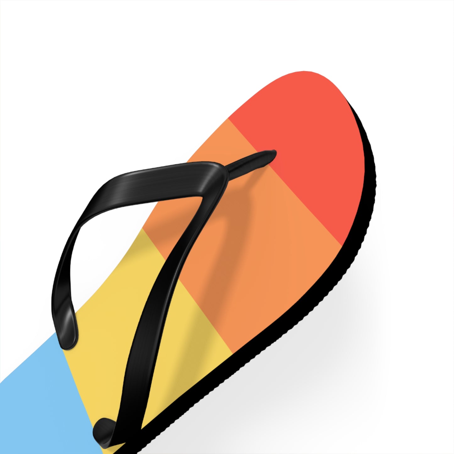 Colorful Summer Flip Flops, Beach Footwear, Vacation Sandals, Summer Accessories, Fun Pool Slides