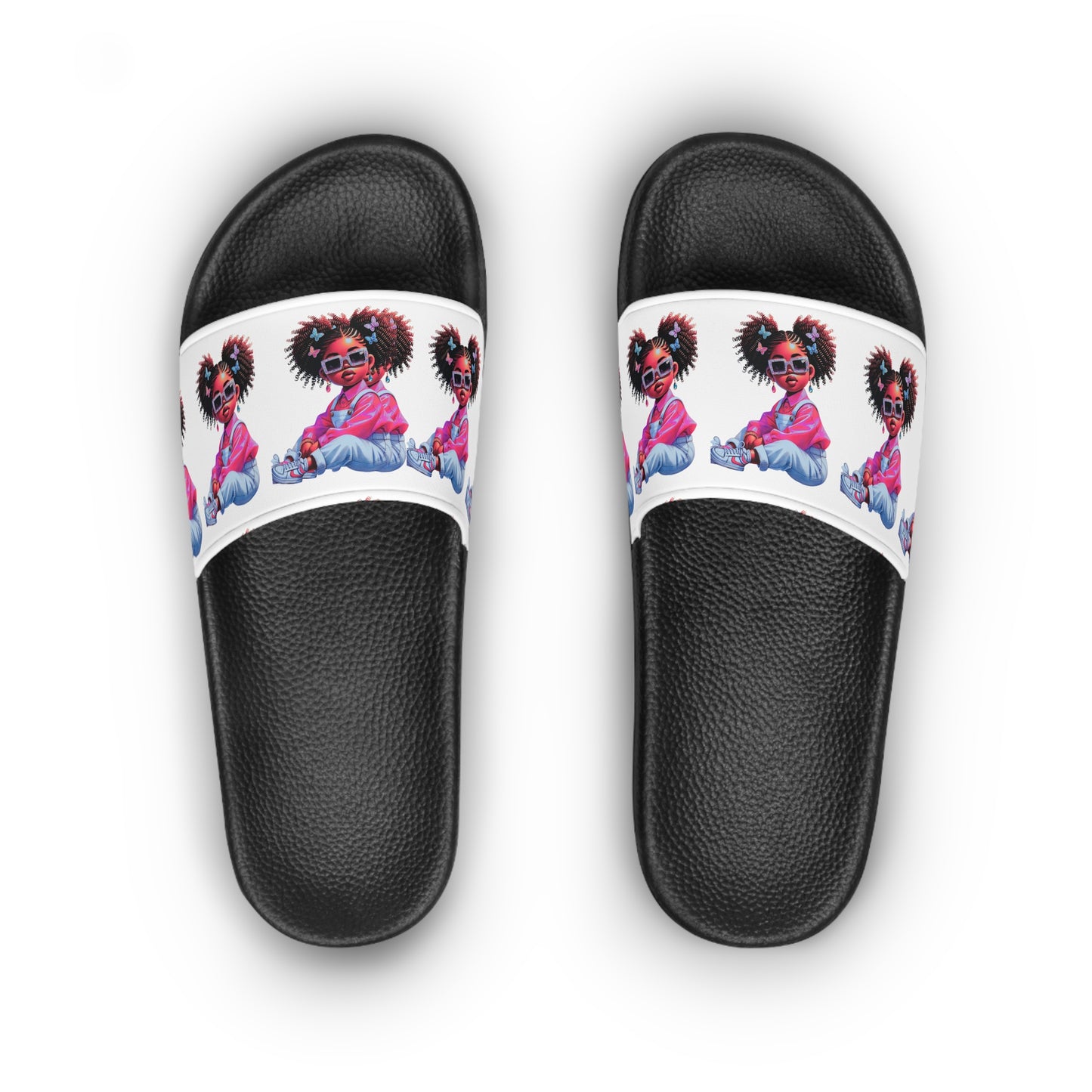 Fun & Funky Women's Slide Sandals - Vibrant Summer Footwear, Pool Slides, Beach Sandals, Trendy Slippers, Gift for Her