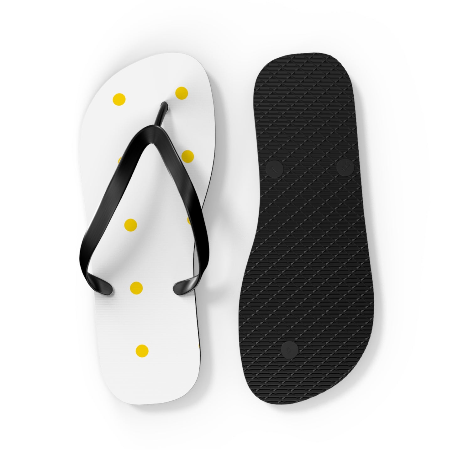 Polka Dot Flip Flops