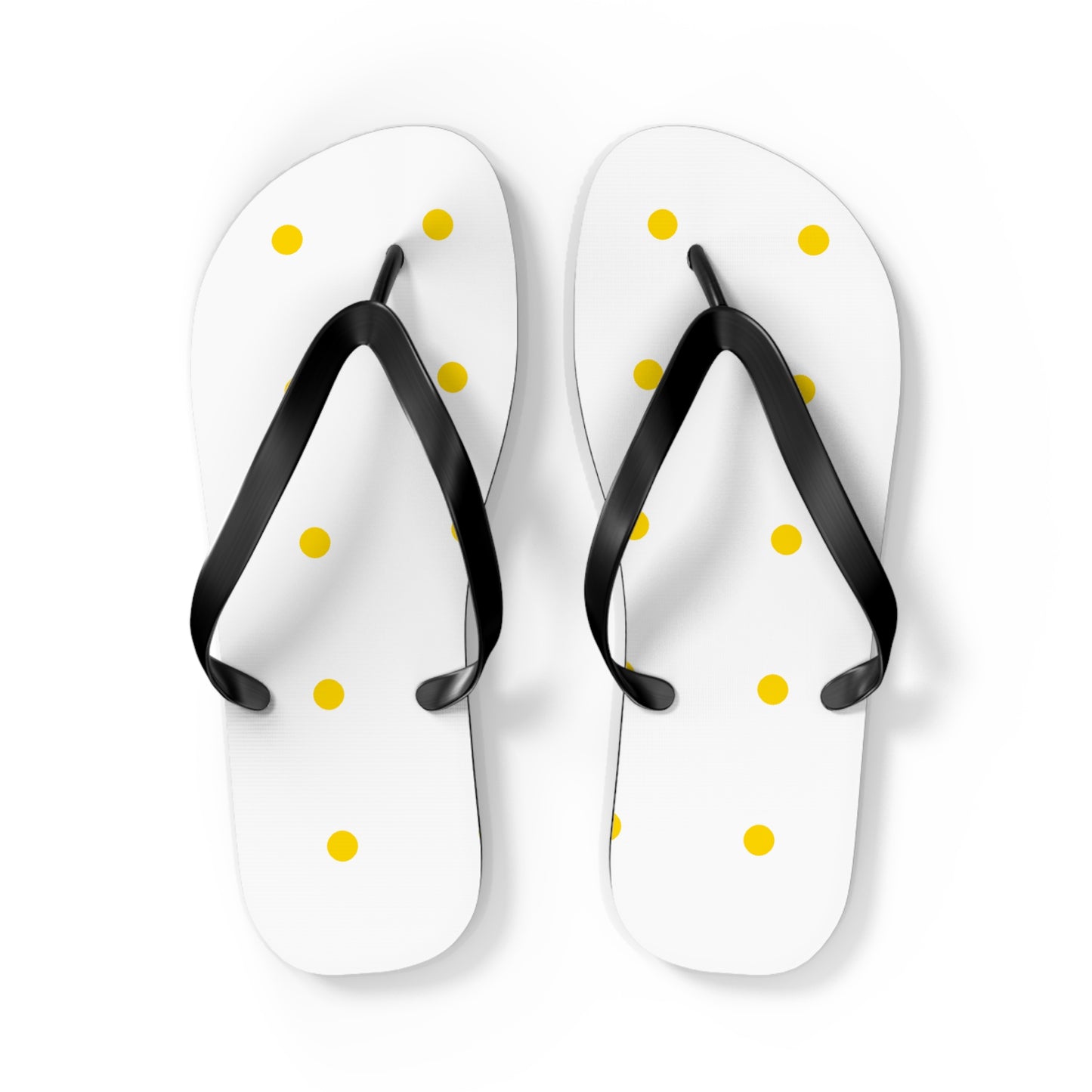 Polka Dot Flip Flops