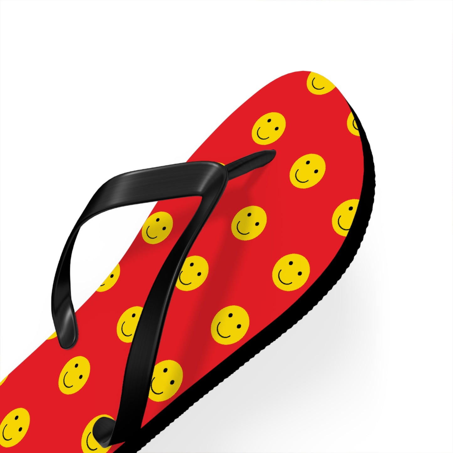 Flip Flops - Bright Smiley Fun Beach Footwear for Summer Vibes