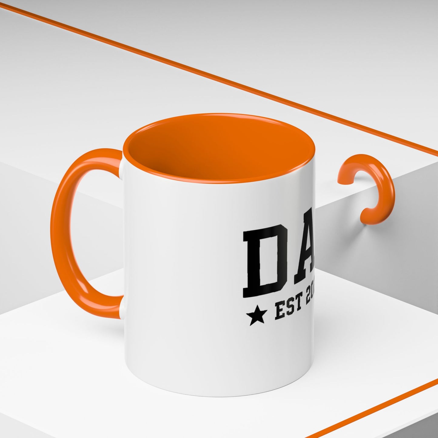 Dad Est 2025 Coffee Mug (11, 15oz)
