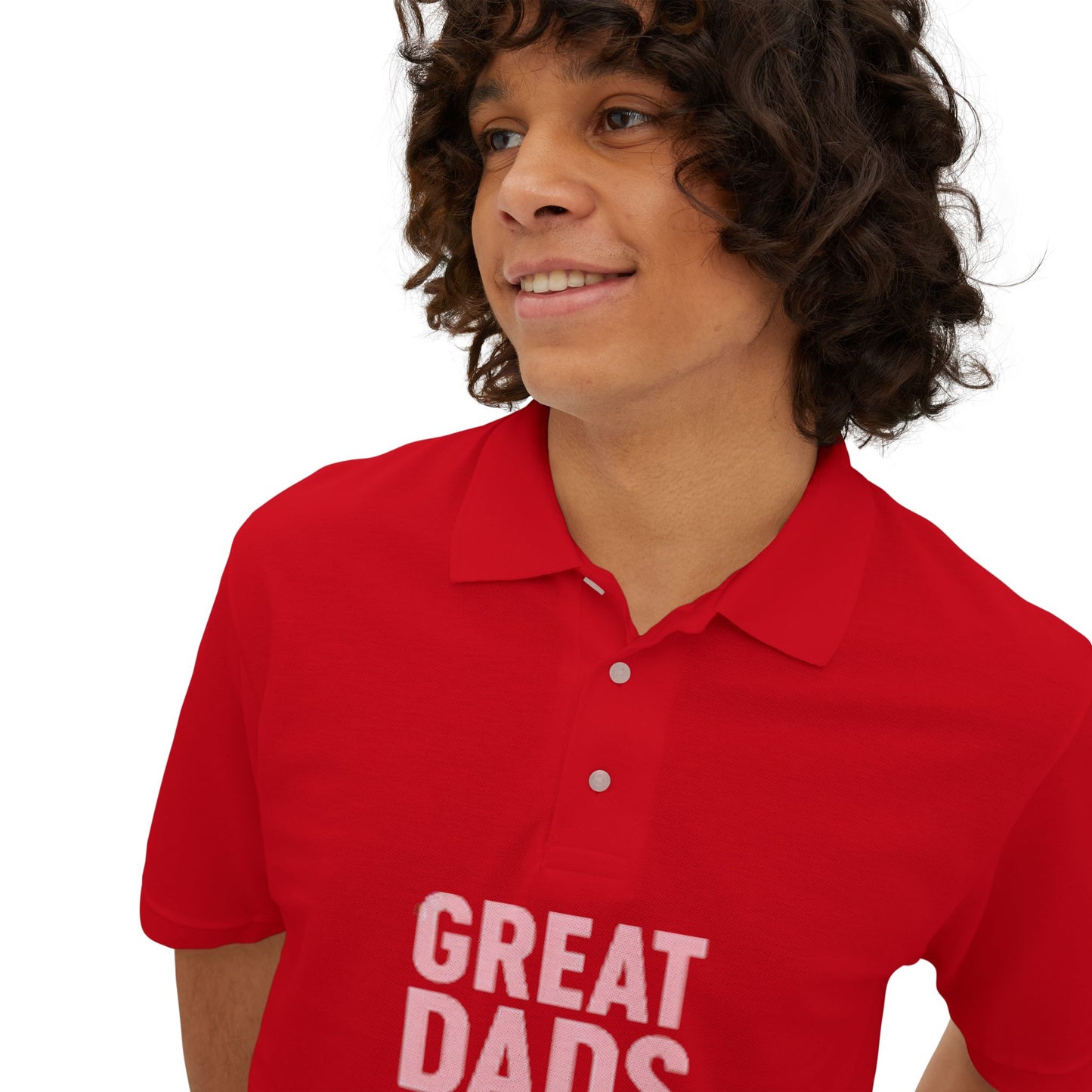 Polo Shirt Great Dad Make Awesome Kids Father's Day Gift