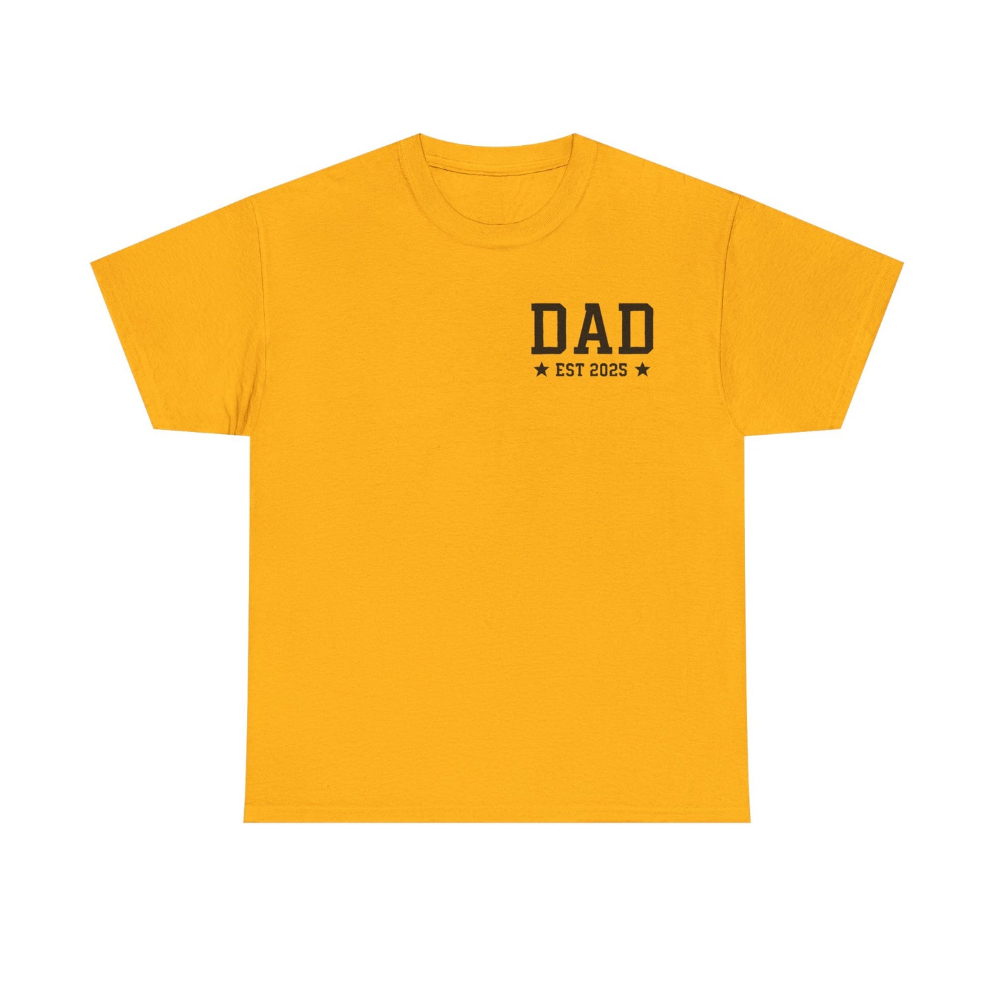 T-Shirt DAD EST 2025 Unisex Heavy Cotton Tee