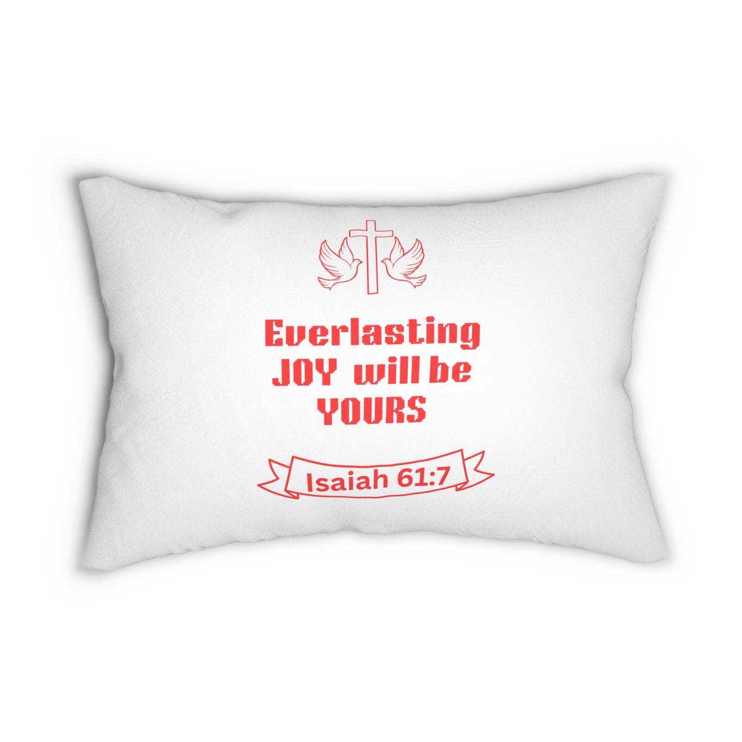 Inspirational Lumbar Pillow