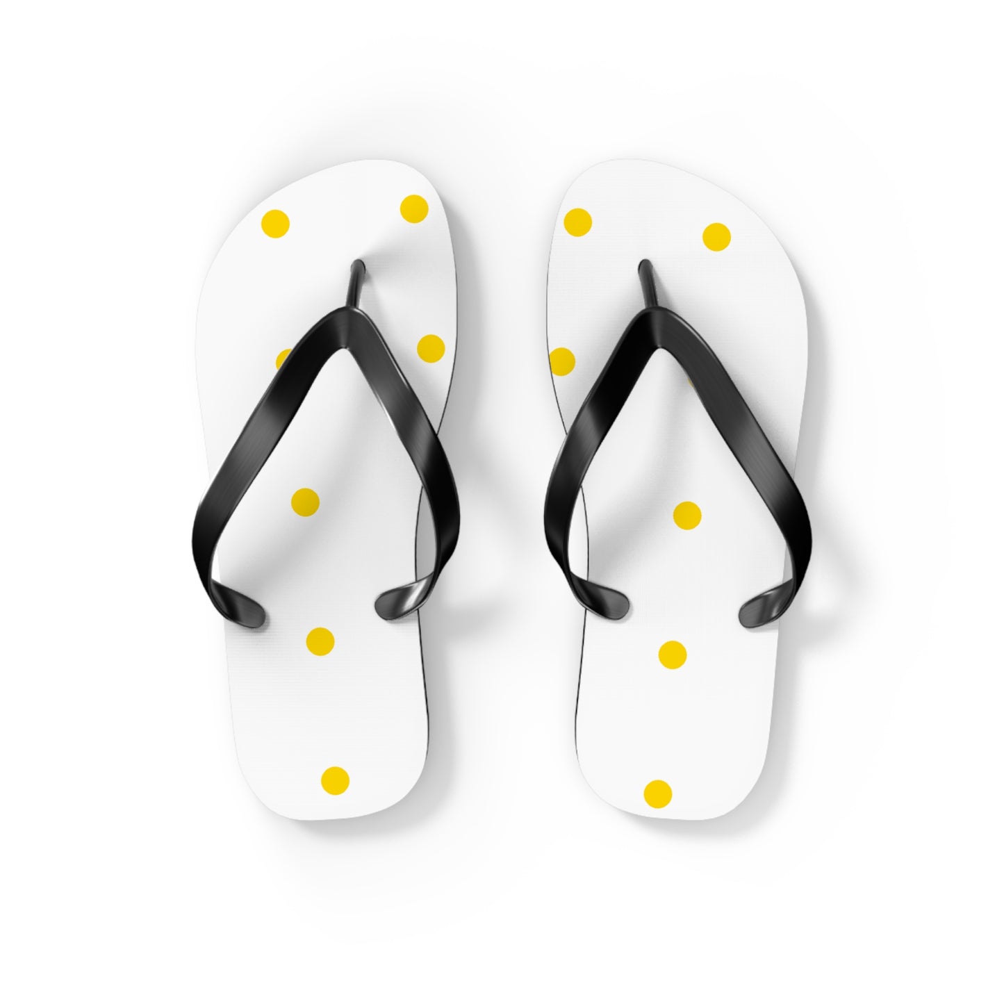 Polka Dot Flip Flops