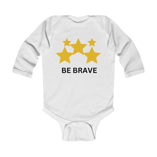 Be Brave Infant Long Sleeve Bodysuit