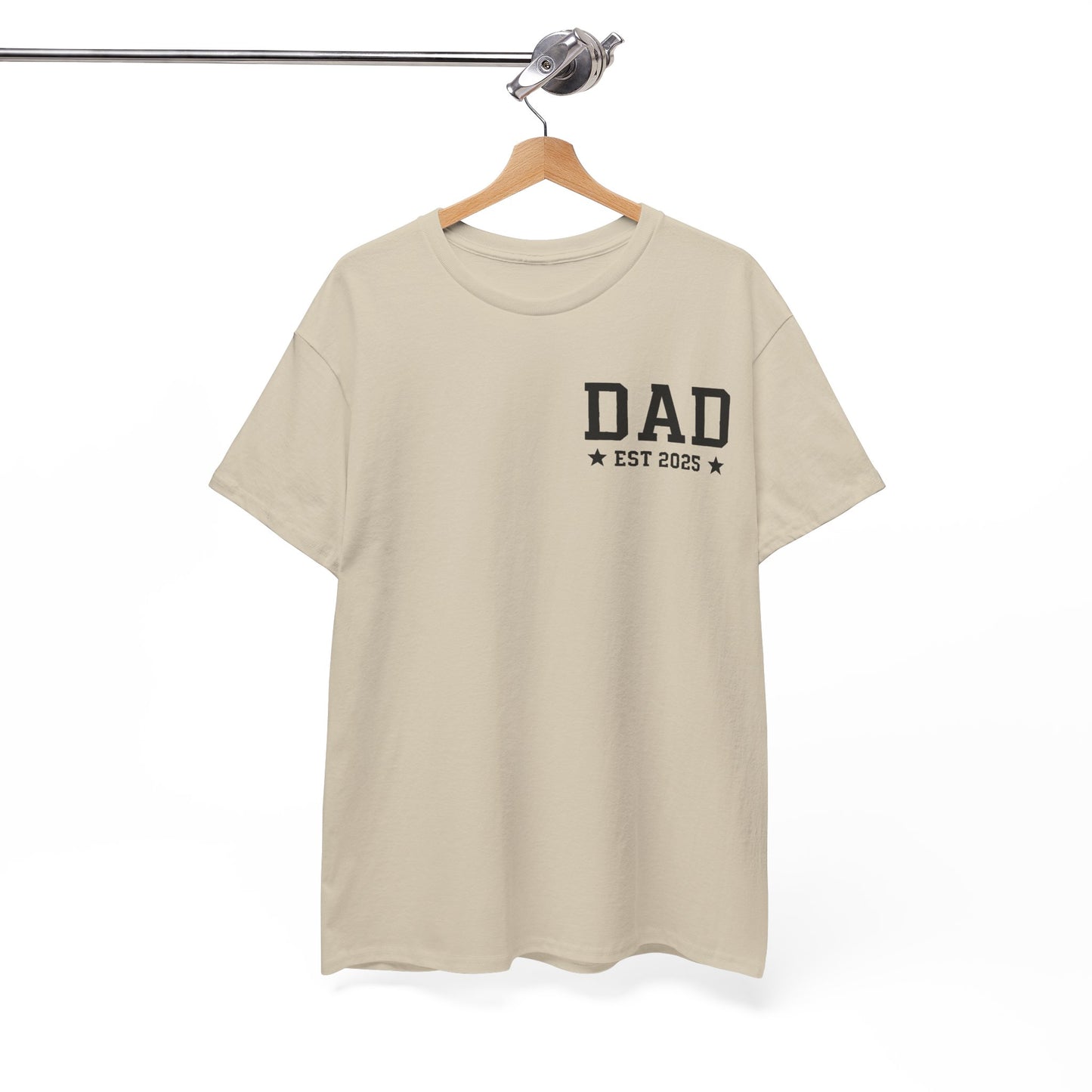 T-Shirt DAD EST 2025 Unisex Heavy Cotton Tee