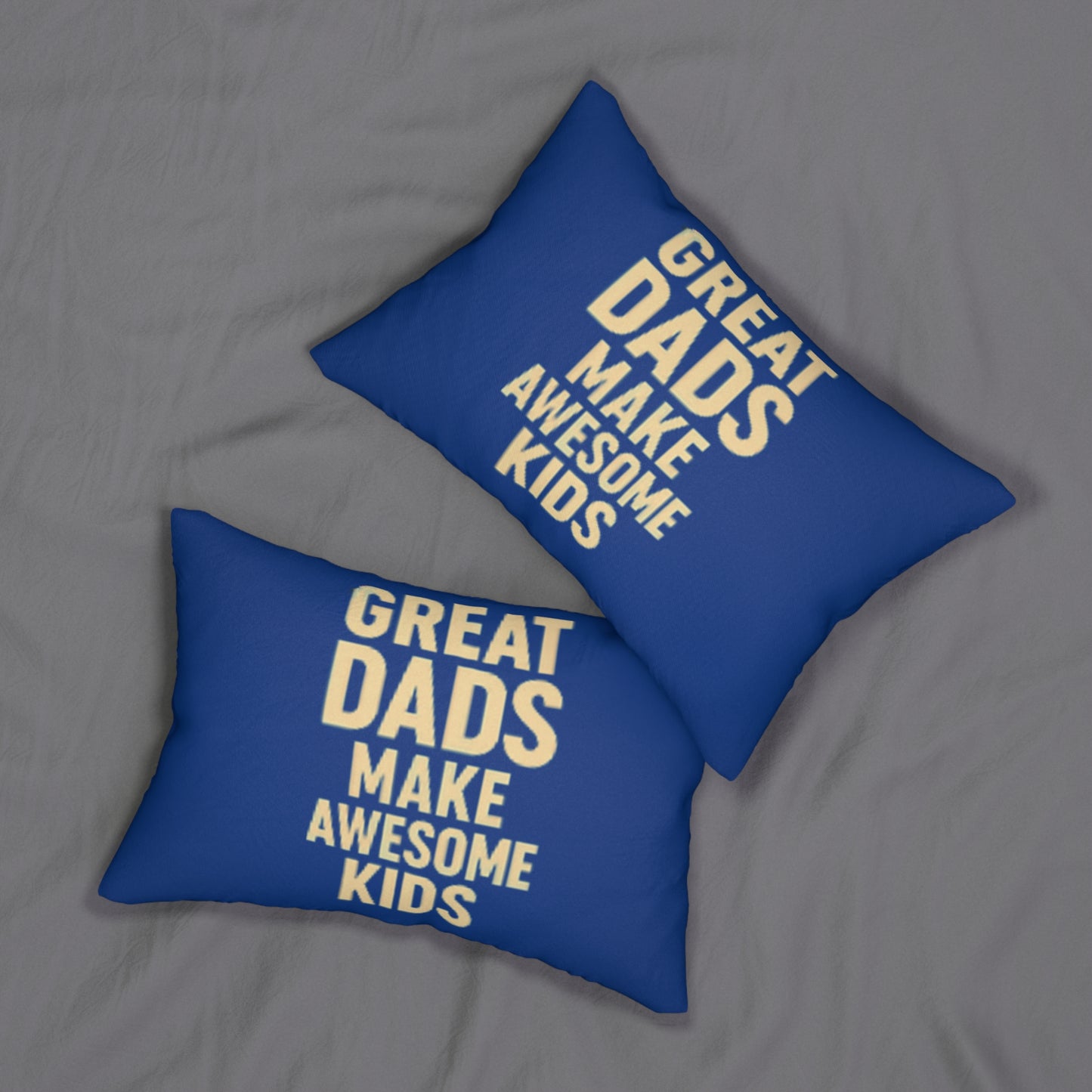 Great Dads Lumbar Pillow, Gift for Father's Day, Home Decor for Dads, Father's Day Present, Unique Pillow for Dads