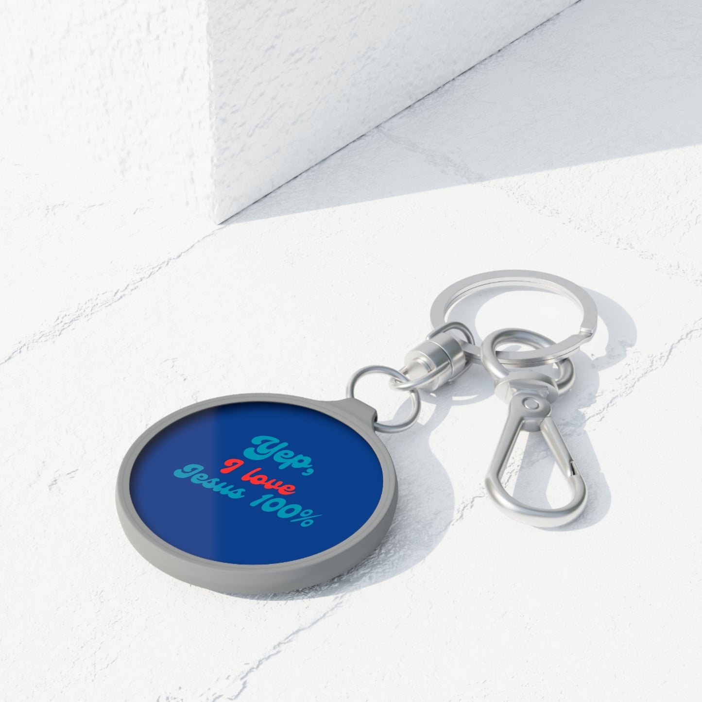 Yep I love Jesus Keyring Tag