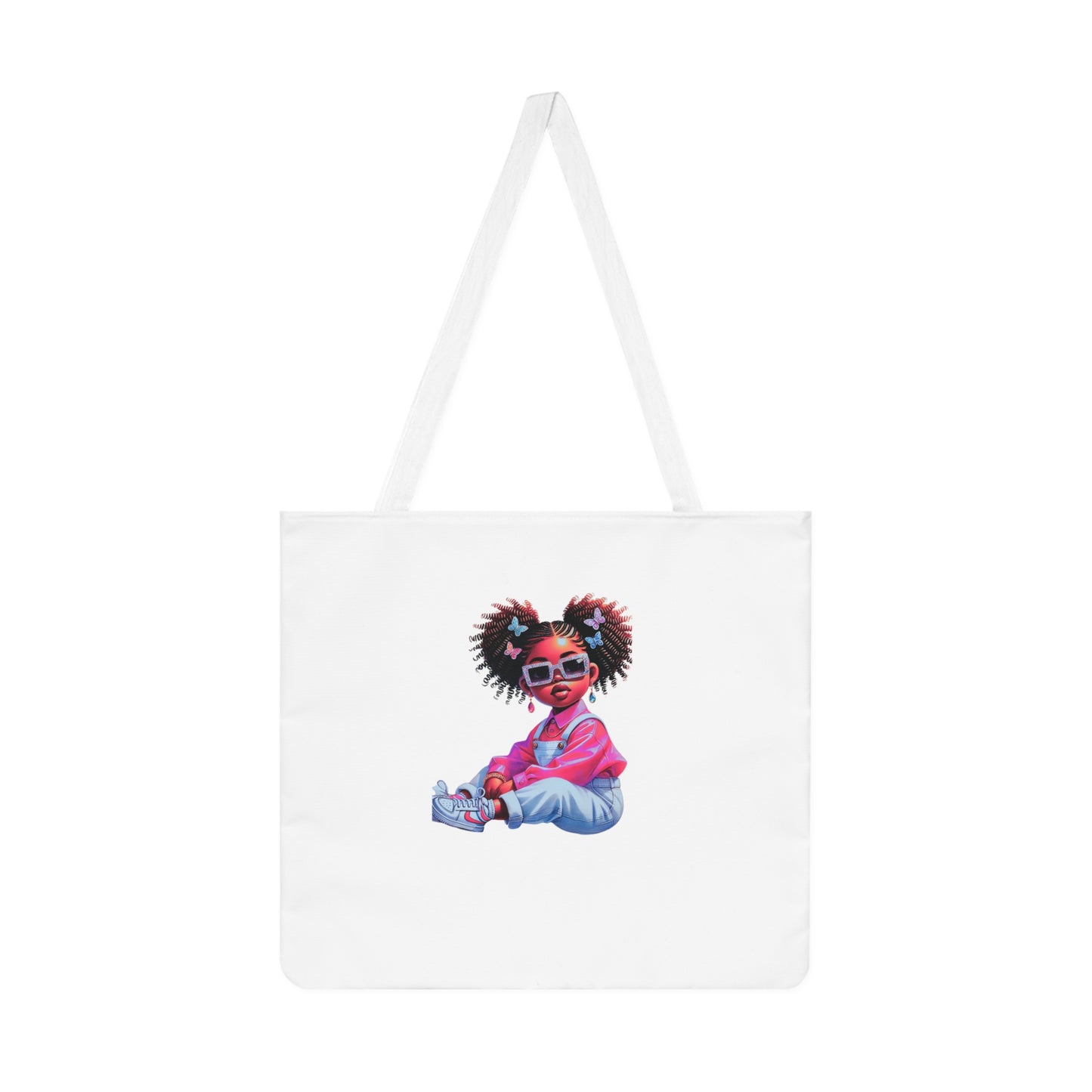 Playful Shoulder Tote Bag | Colorful Character Design Handbag | Eco-Friendly Shopping, Beach Bag, Gift for Kids, Shopping Tote
