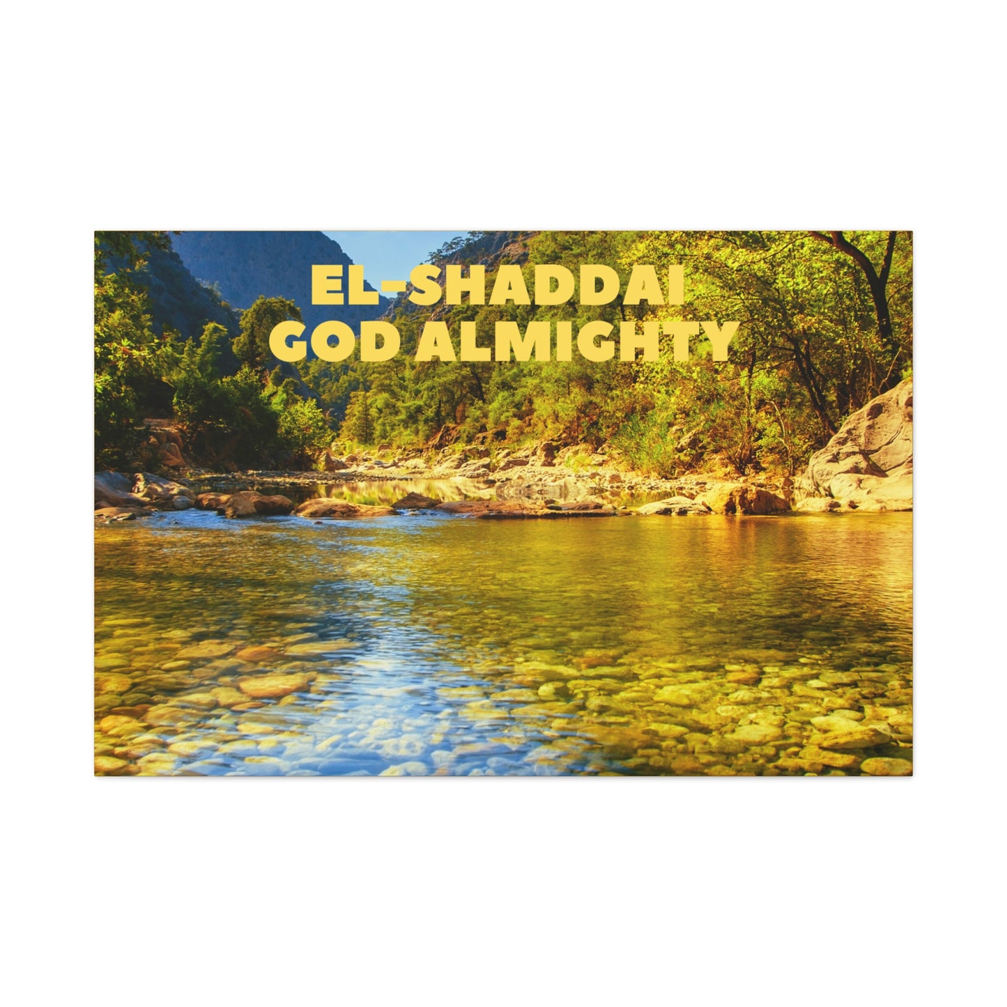 Matte Canvas, Stretched, 1.25"