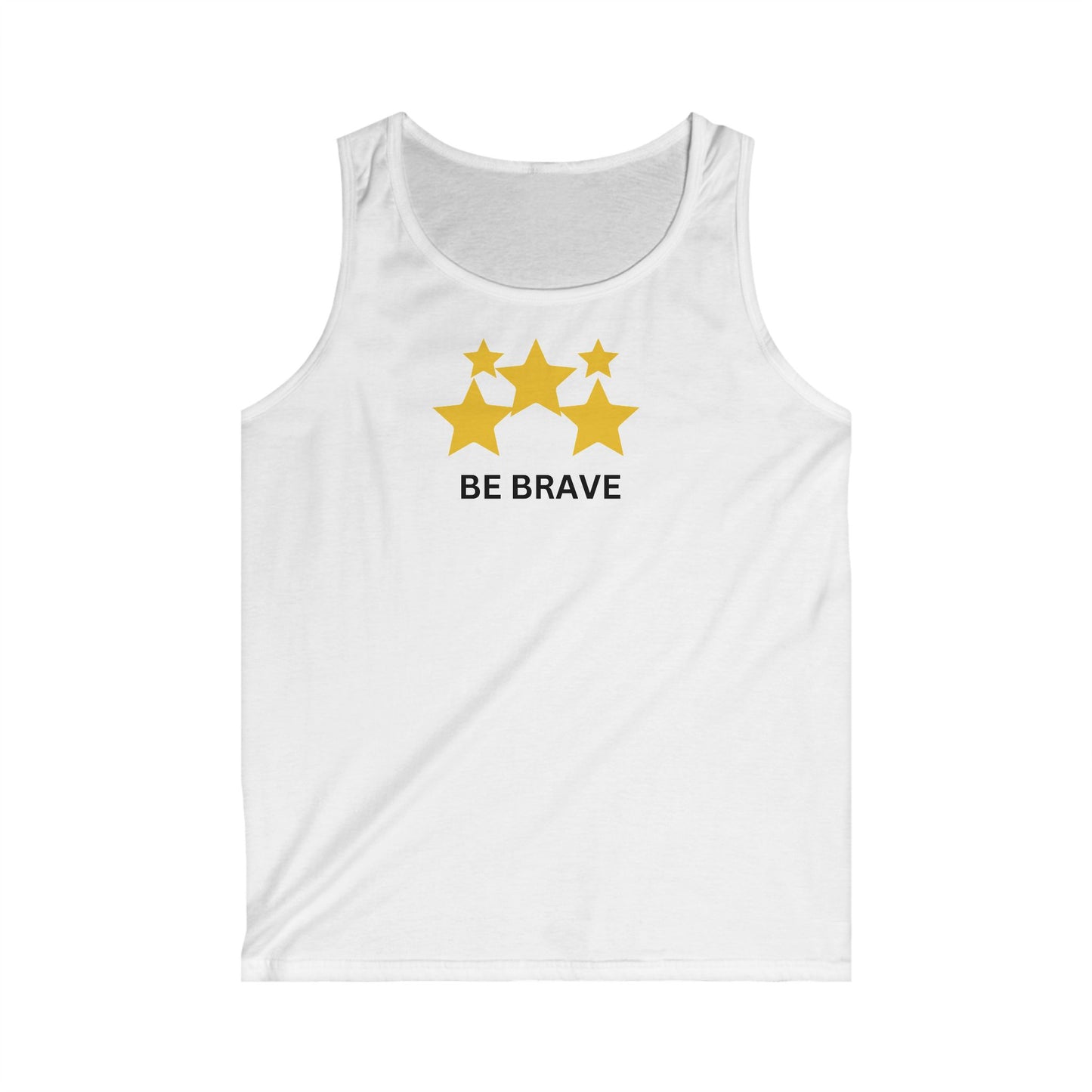 Tank Top - Brave Star Men's Inspirational Fitness Shirt