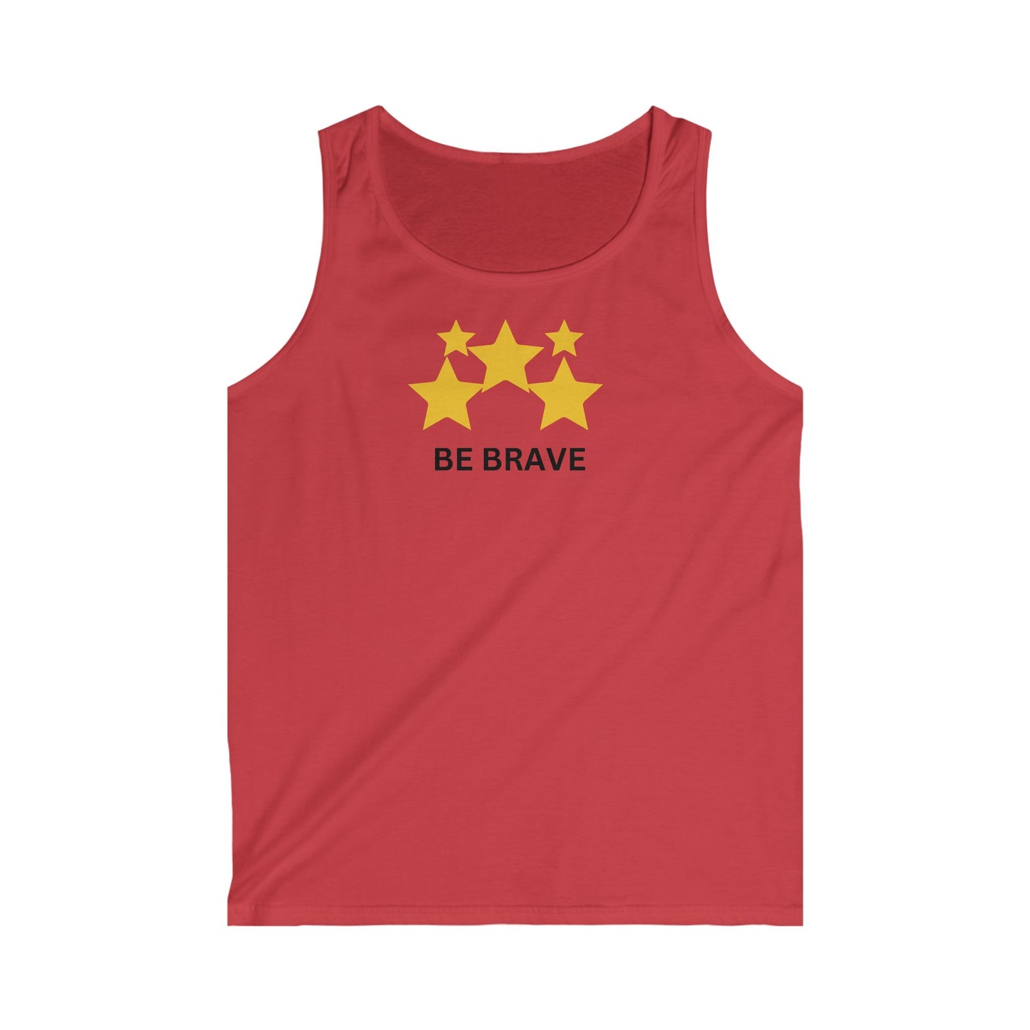 Tank Top - Brave Star Men's Inspirational Fitness Shirt