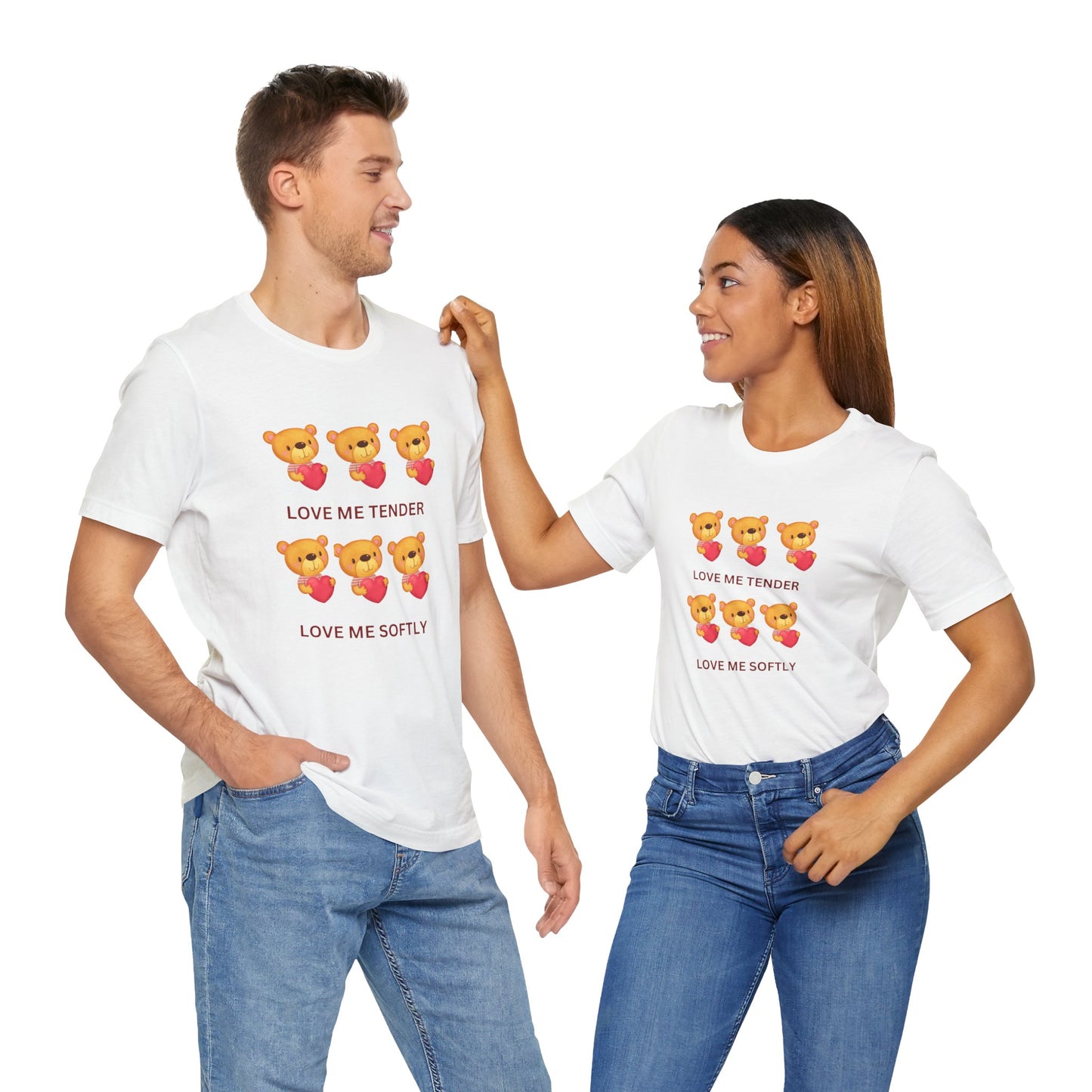 Love Me Tender Unisex Jersey Short Sleeve Tee
