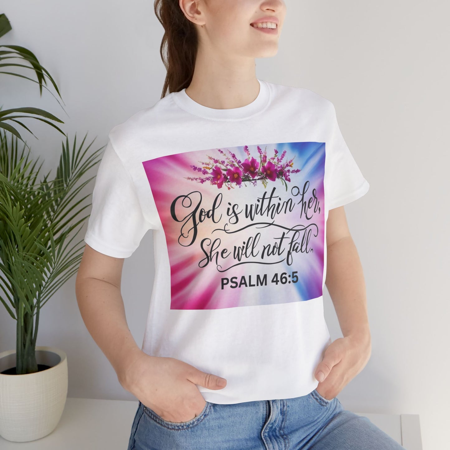 Graphic Unisex T-Shirt - God is Within Her Design