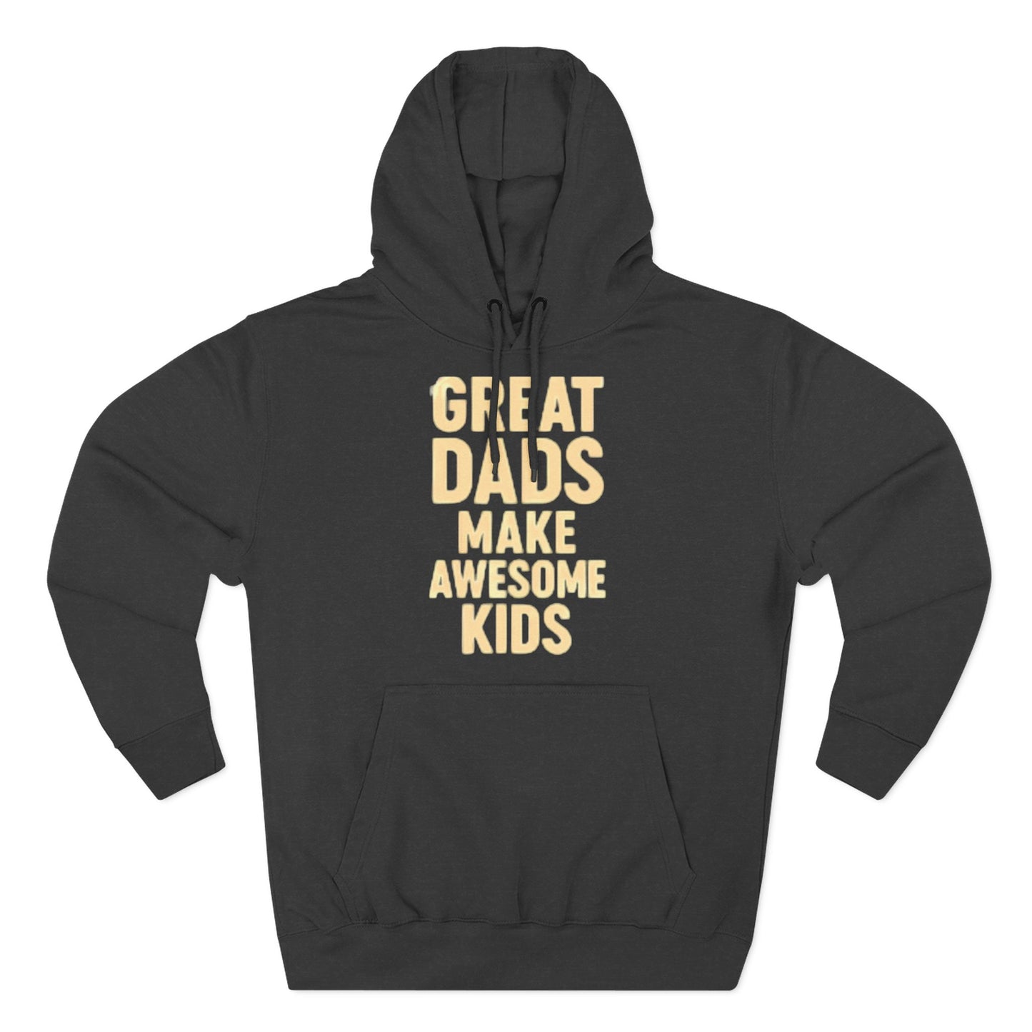 Fleece Hoodie - Great Dad Make Awesome Kids Design