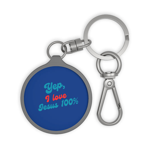 Yep I love Jesus Keyring Tag