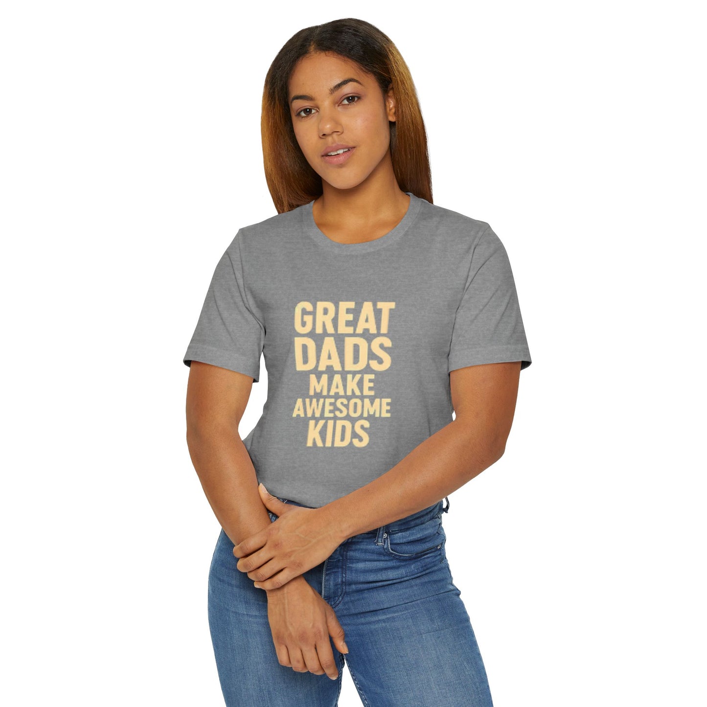 Unisex T-Shirt - Great Dad Makes Awesome Kids