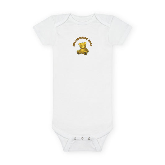 Millionaire Baby Short Sleeve Onesie