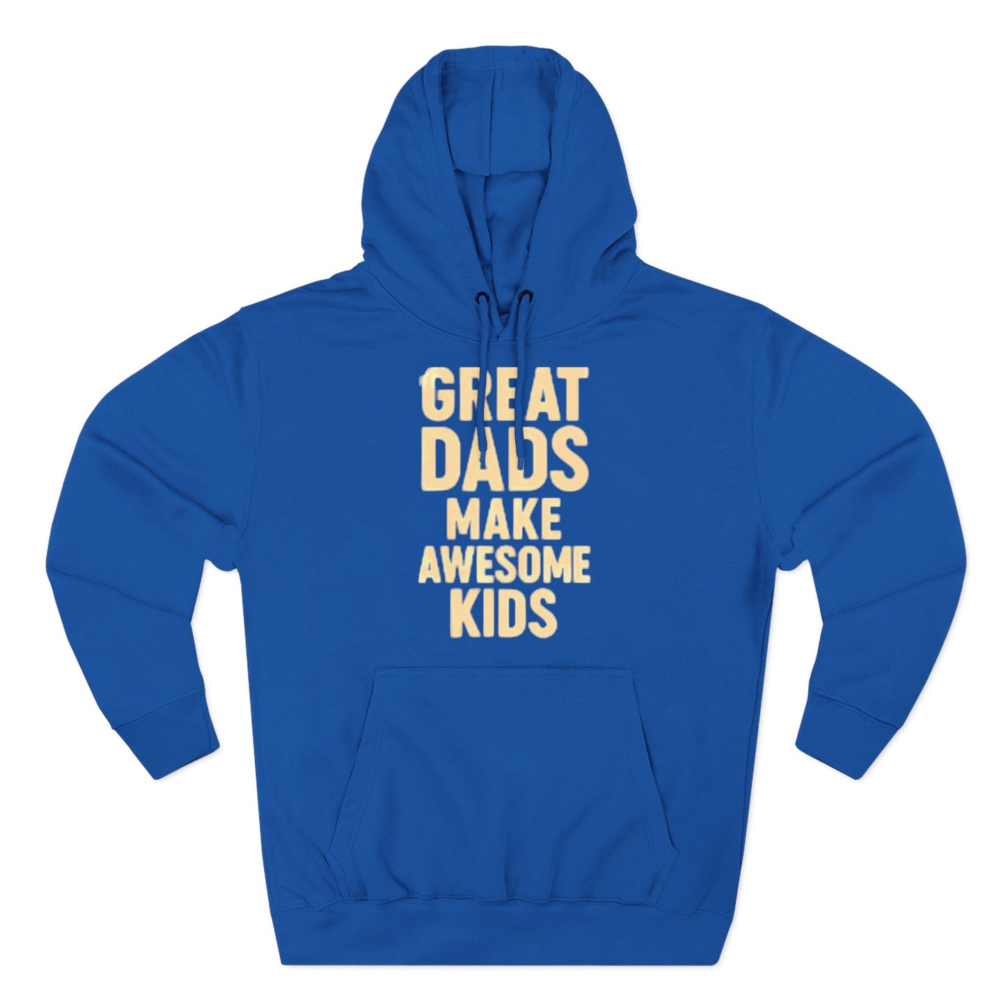 Fleece Hoodie - Great Dad Make Awesome Kids Design
