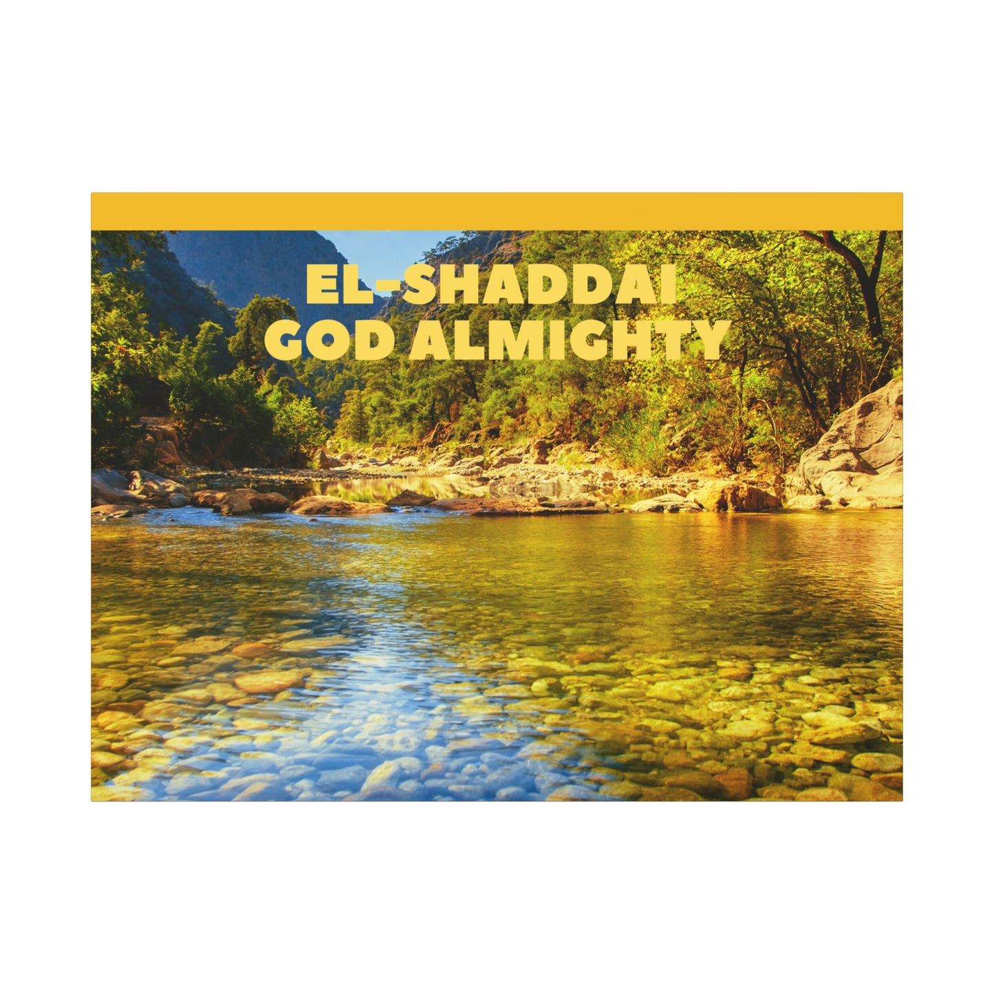 Matte Canvas, Stretched, 1.25"