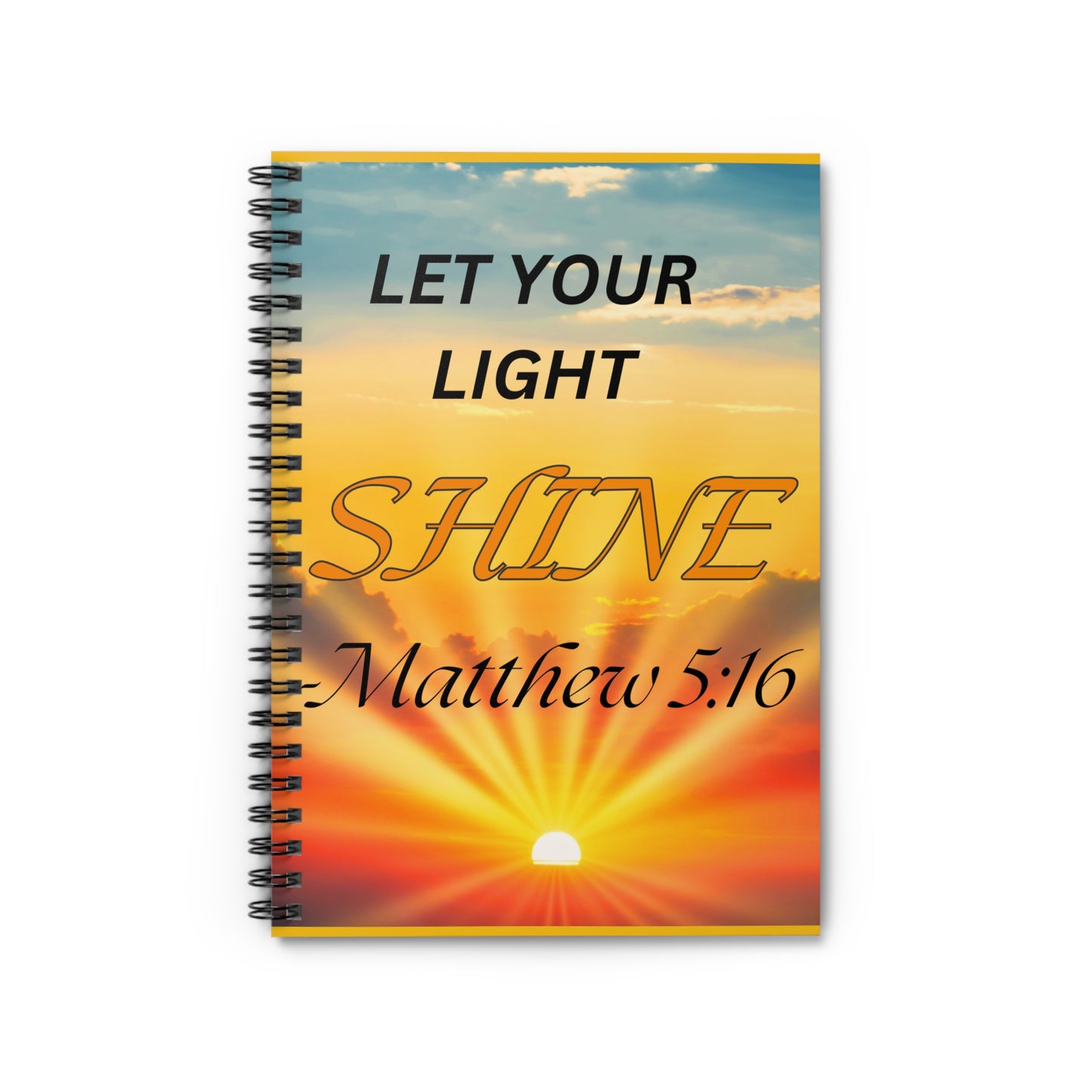 Spiral Notebook - Ruled Line