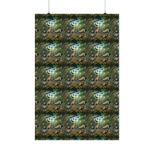 Matte Vertical Posters