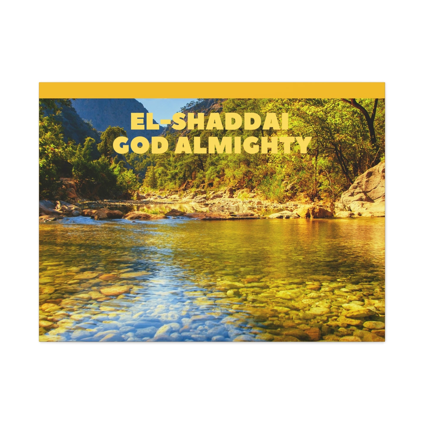 Matte Canvas, Stretched, 1.25"