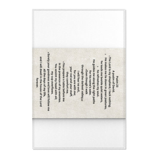 Area Rug - PSALM 23:1-6 Scripture Design