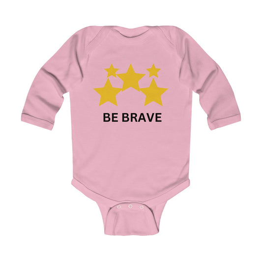 Be Brave Infant Long Sleeve Bodysuit